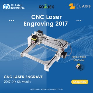 Zaiku CNC Laser Engraving Machine 2017 DIY Kit Mesin